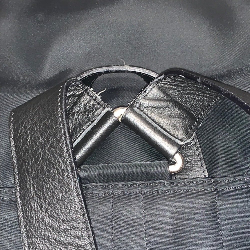 Dolce & Gabbana vintage black nylon drawstring backpack - Picture 11 of 12
